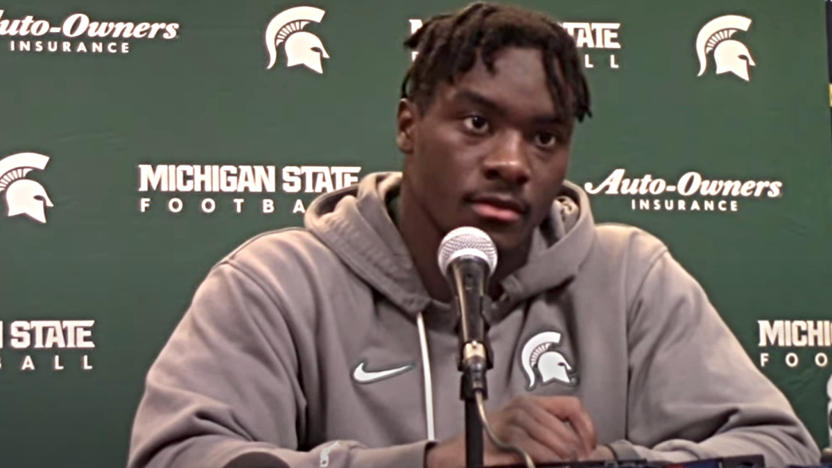 Michigan State RB Nate Carter: Michigan loss 'hurts'