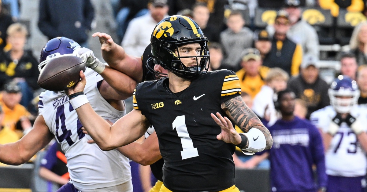 Iowa QB Battle: Kirk Ferentz Addresses Benching Cade McNamara For ...