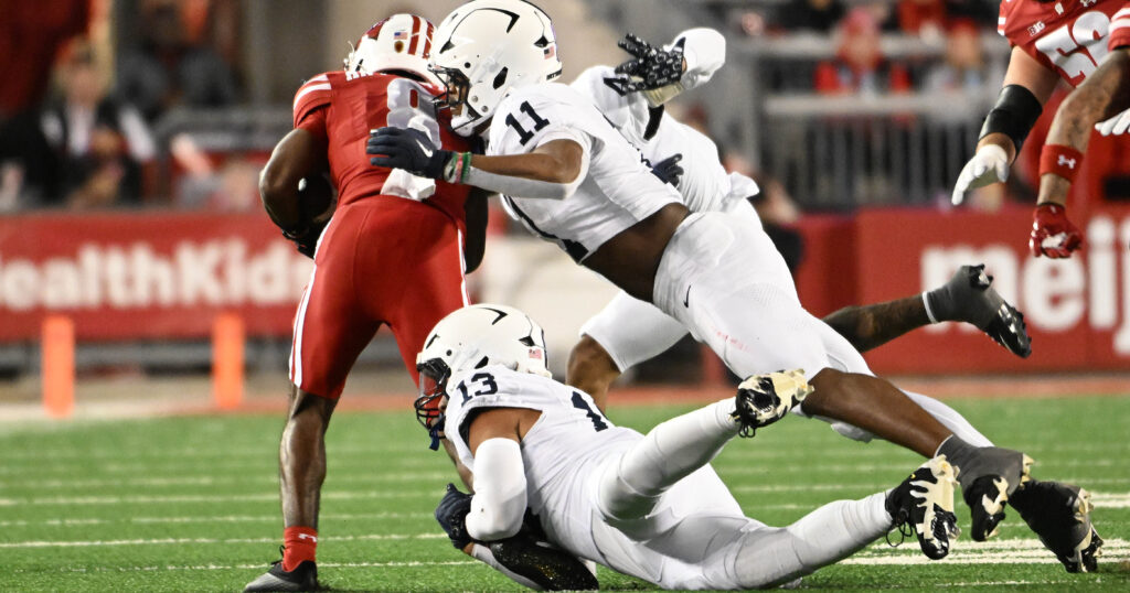 Defensive end Abdul Carter