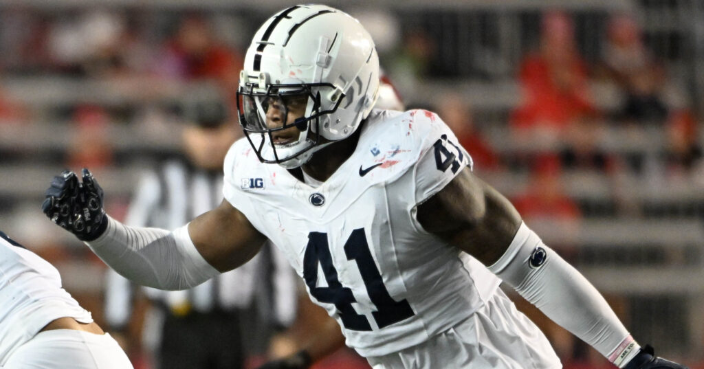 Penn State linebacker Kobe King