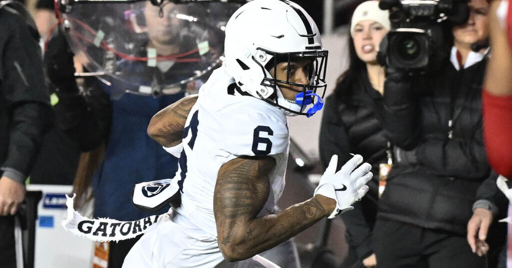 Penn State wide receiver Trey Wallace