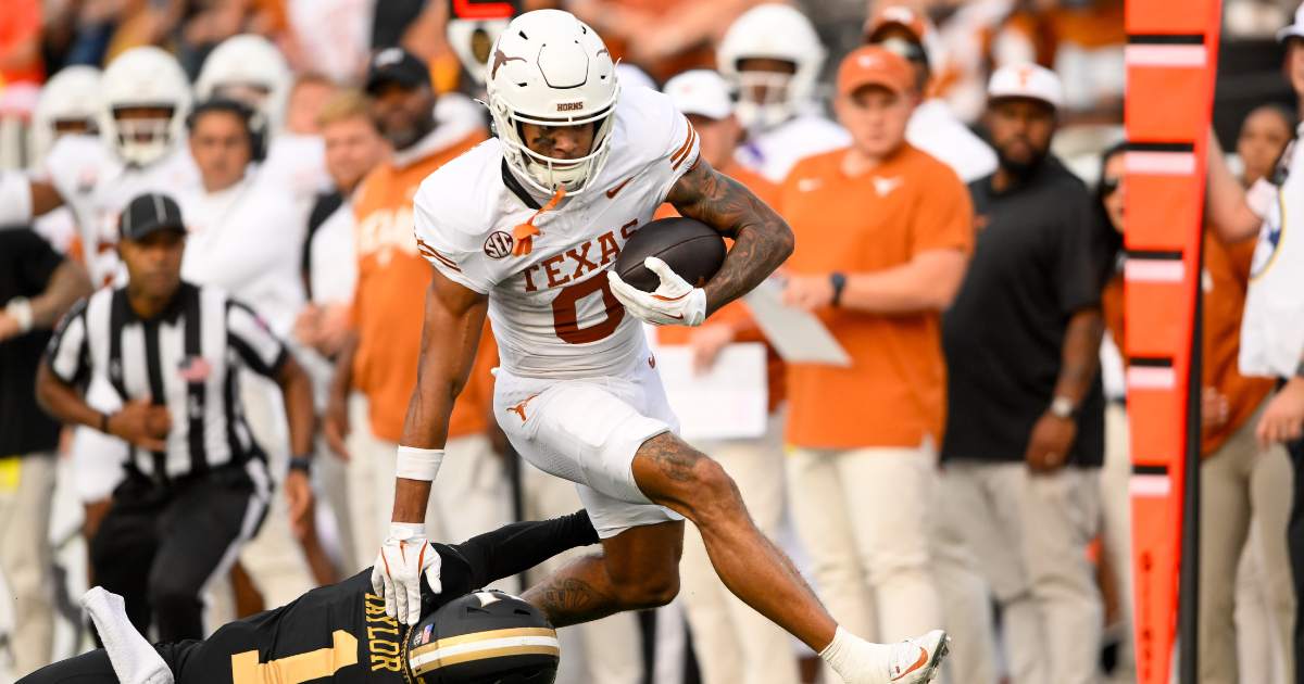 The outlook for the Texas wide receiver room following the departure of Johntay Cook