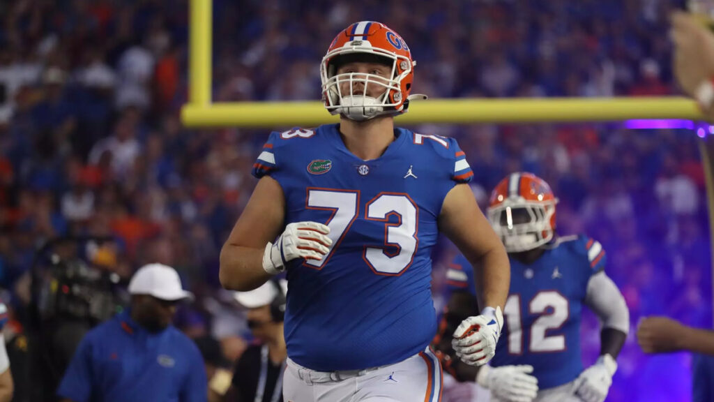 Florida OL Mark Pitts. (Craig Haas/UAA Photo)