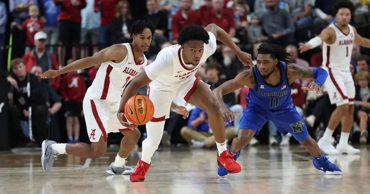 Two different lineups Alabama basketball has experimented with