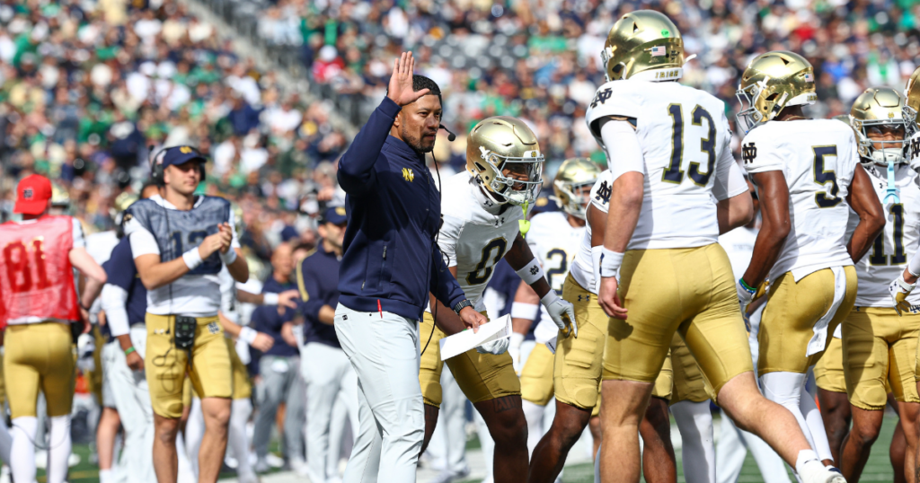 notre dame marcus freeman