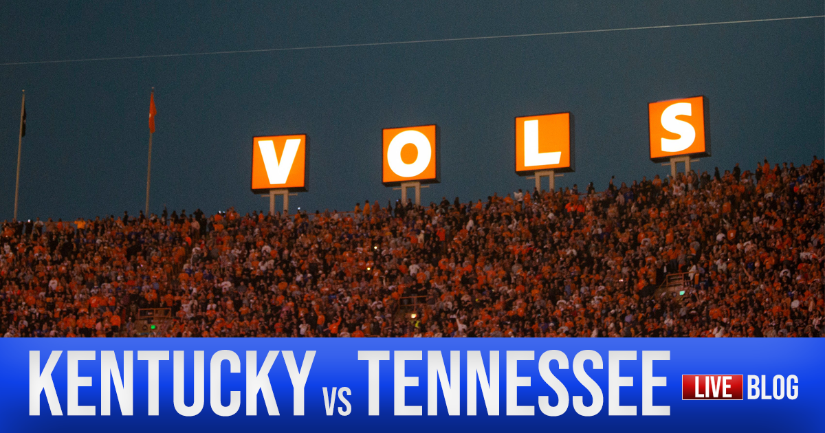 LIVE BLOG: Kentucky at Tennessee