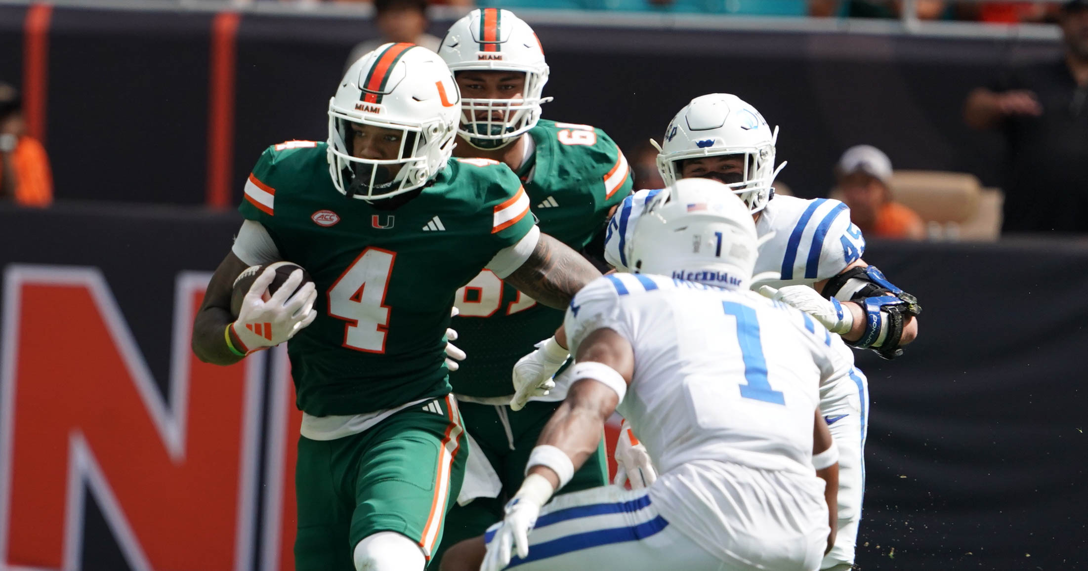 Mario Cristobal expresses excitement in Miami RB room, Mark Fletcher Jr.