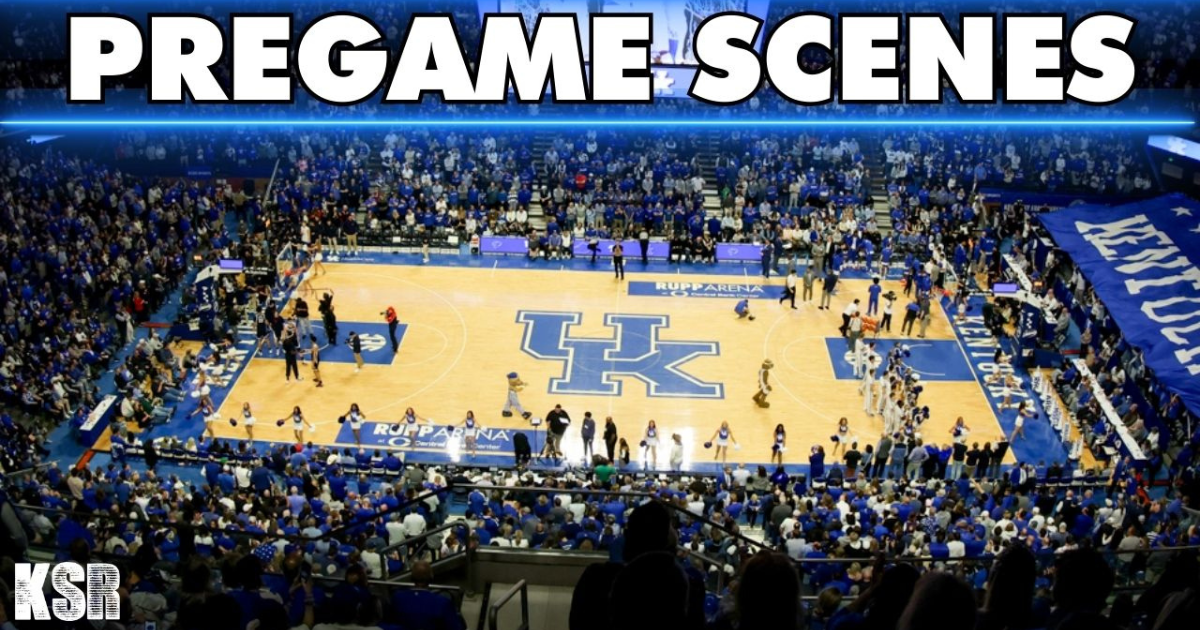 LIVE: Pregame scenes ahead of Kentucky vs. Wright State