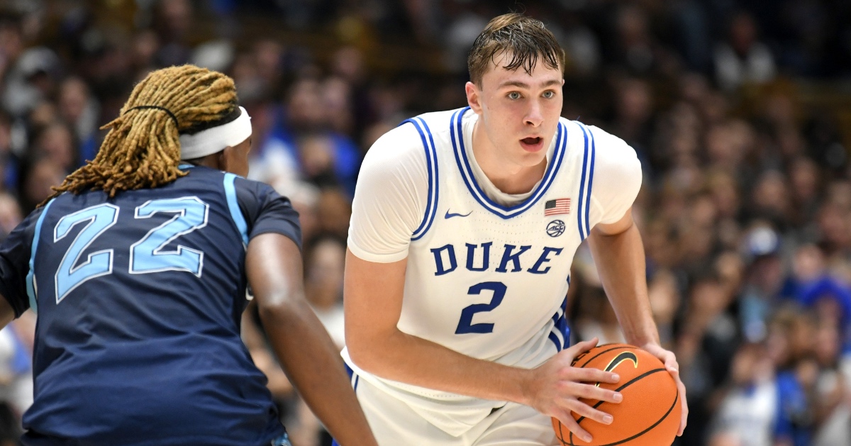 Cooper Flagg Battling Cramps In Second Half Vs. Army - On3