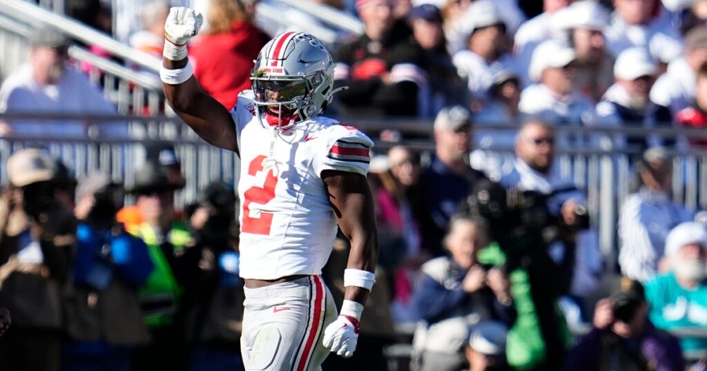 defensive-coordinator-jim-knowles-ohio-state-safety-caleb-downs-sees-play-before-happens