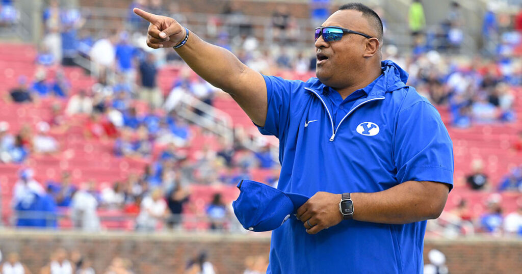 BYU HC Kalani Sitake