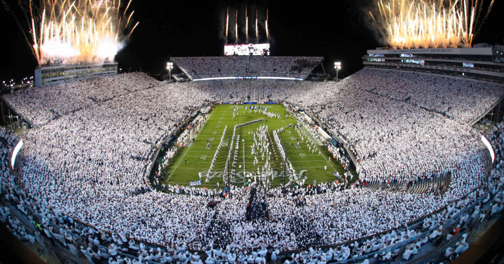 Penn State White Out Beaver Stadium