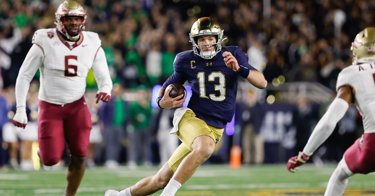 Notre Dame vs. Florida State Game Balls