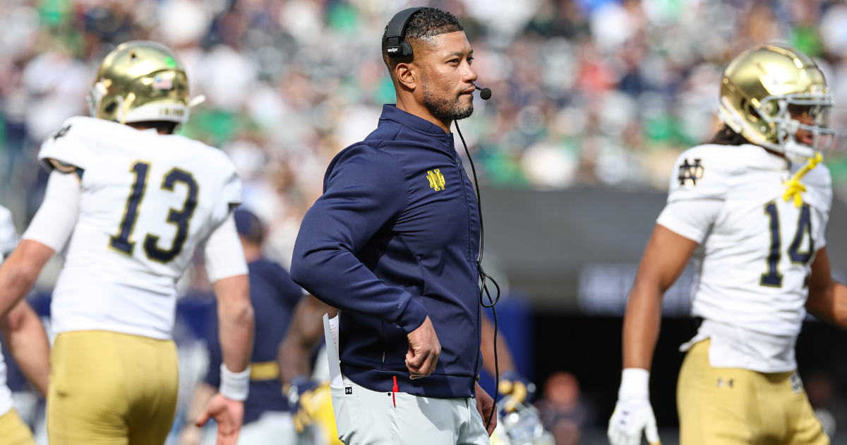 Notre Dame coach Marcus Freeman Week 12 press conference live updates