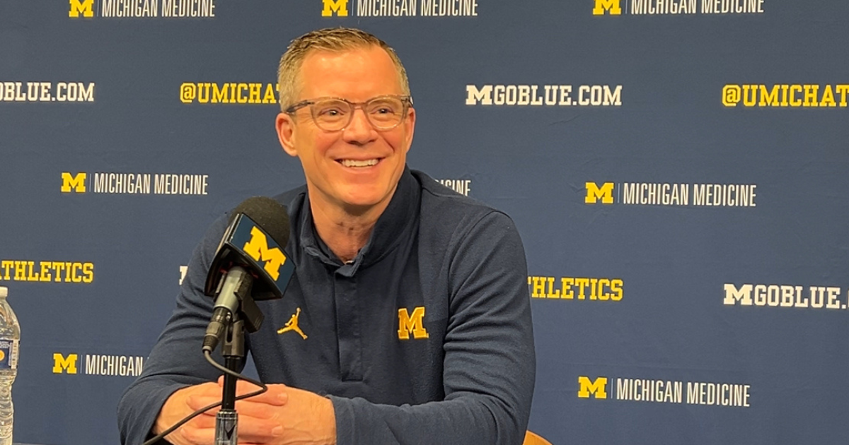 WATCH: Dusty May press conference, Michigan players after win vs. Washington