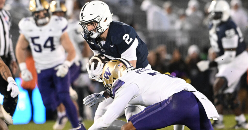 Penn State wide receiver Liam Clifford