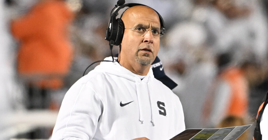 Penn State head coach James Franklin