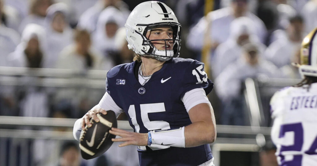 Penn State quarterback Drew Allar