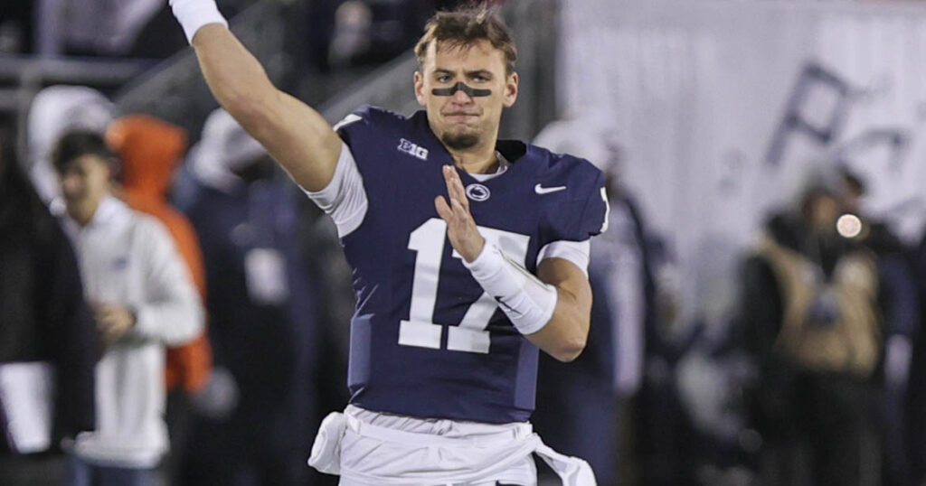 Penn State quarterback Ethan Grunkemeyer