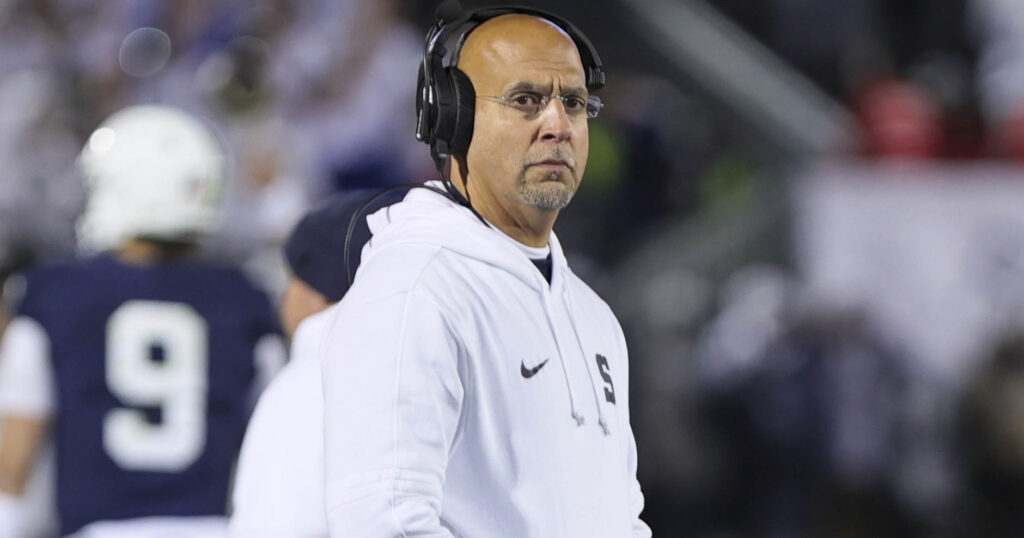 Penn State head coach James Franklin