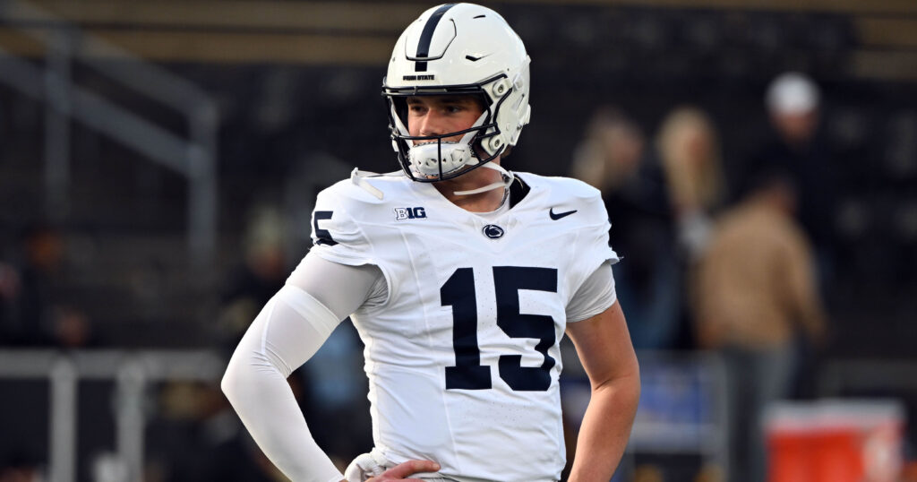 Penn State quarterback Drew Allar