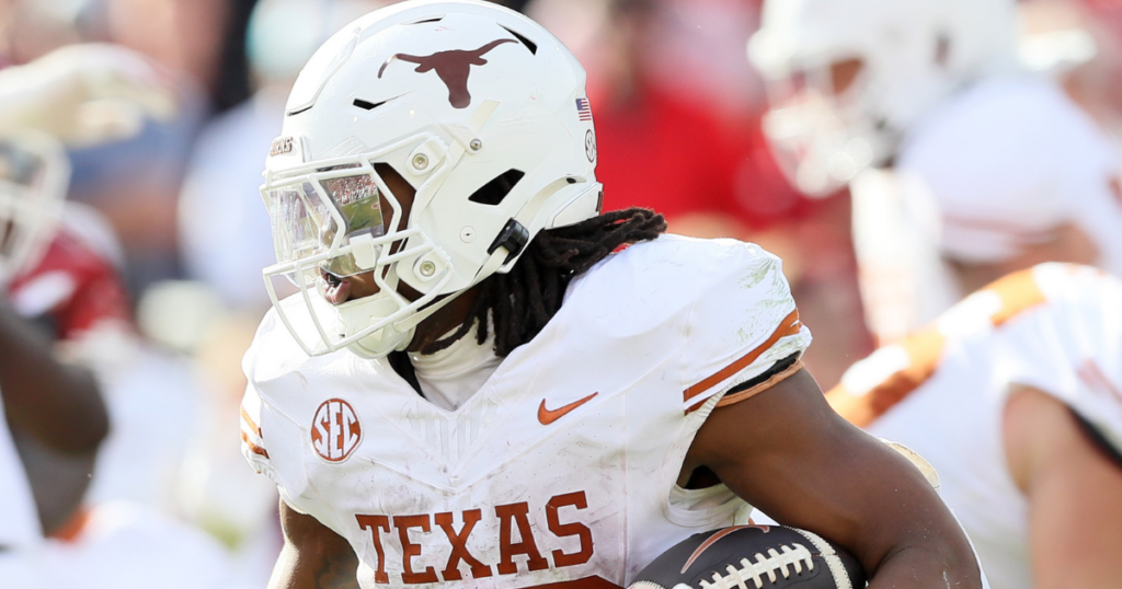 Texas RB Jaydon Blue