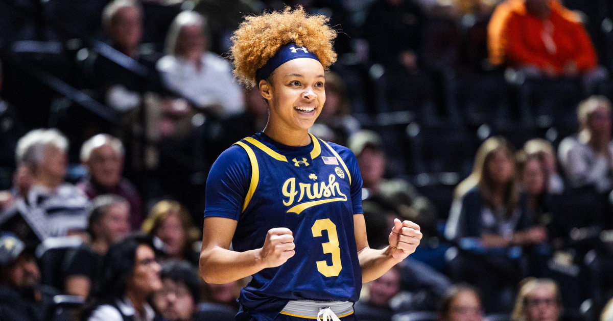 Notre Dame guard Hannah Hidalgo makes history as AP First Team All-American