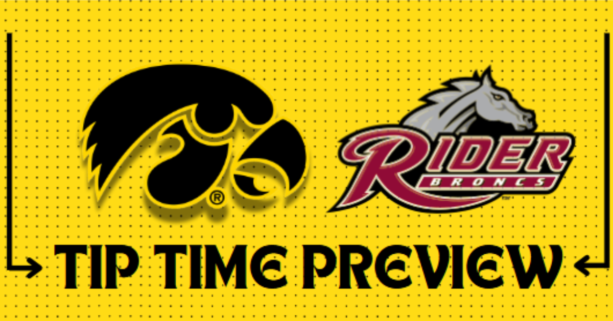 Tip Rider Game Preview: Rider at Iowa