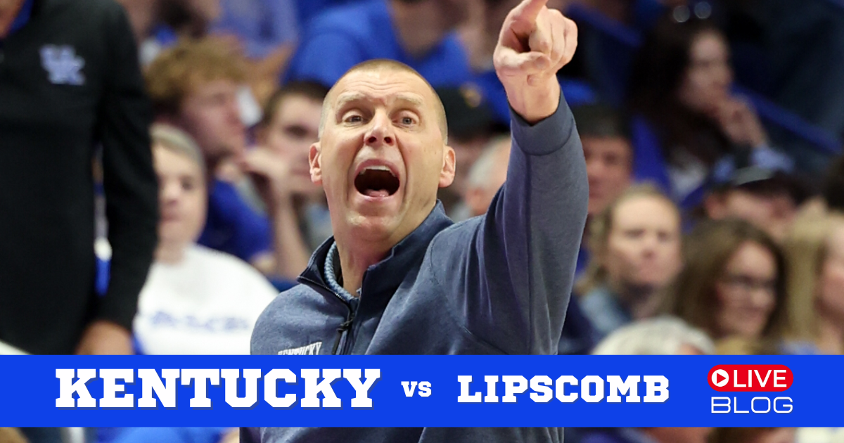 LIVE BLOG: Kentucky vs. Lipscomb