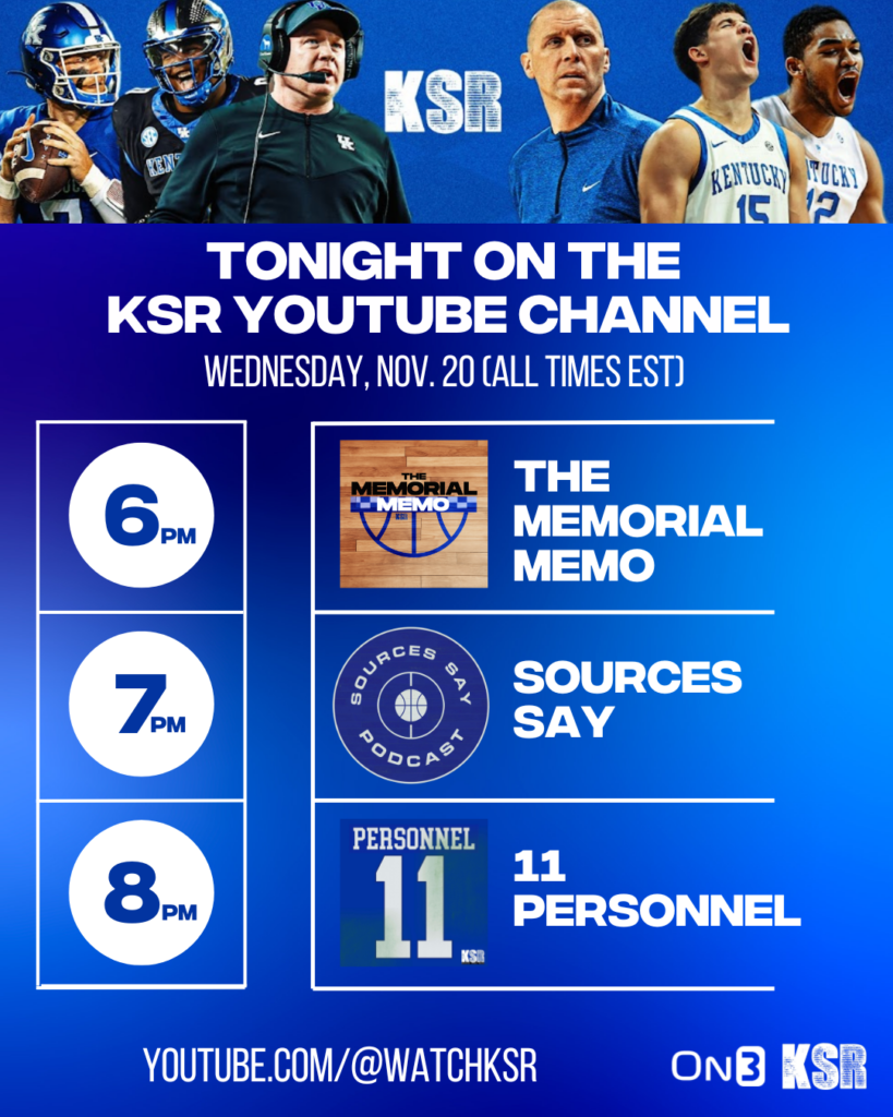 KSR Podcast lineup