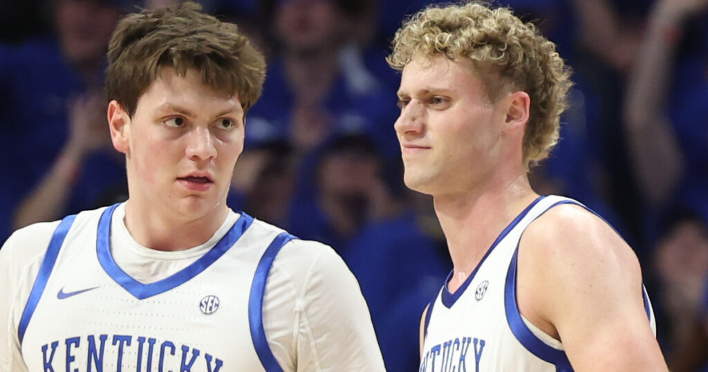 Kentucky forward Trent Noah and guard Collin Chandler - Dr. Michael Huang, Kentucky Sports Radio