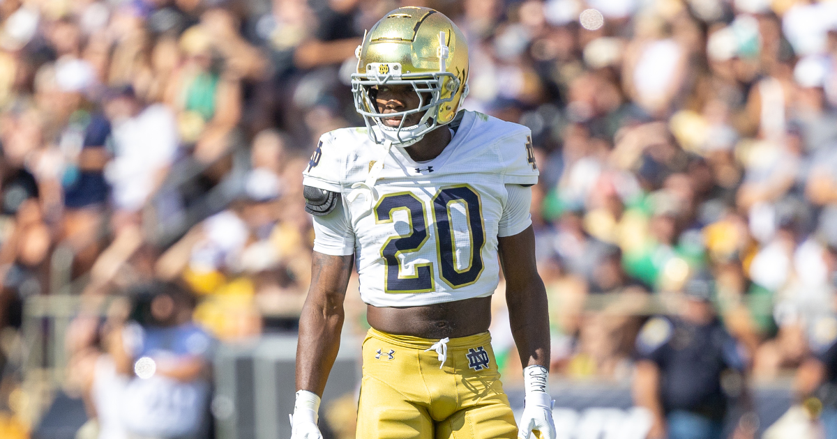 Tampa Bay Buccaneers select Notre Dame cornerback Benjamin Morrison in second round of 2025 NFL Draft