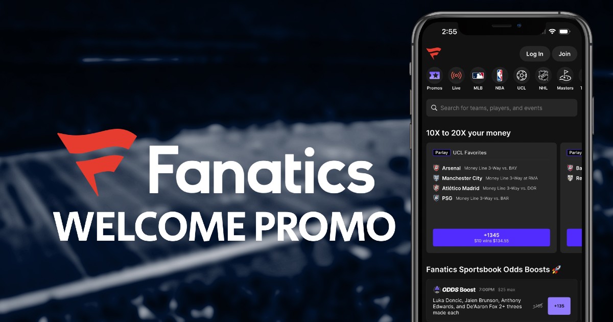 Fanatics Sportsbook Promo: Claim up to $1K No Sweat Bet Value Over 10 Days on Any Sport, Including NFL Sunday