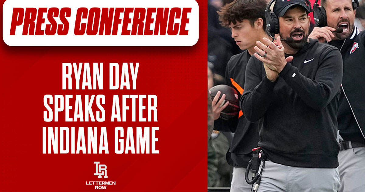 Ohio State: Ryan Day Press Conference After Buckeyes Vs. Indiana