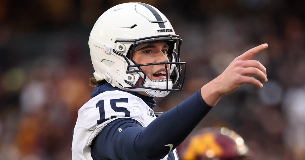 Penn State quarterback Drew Allar