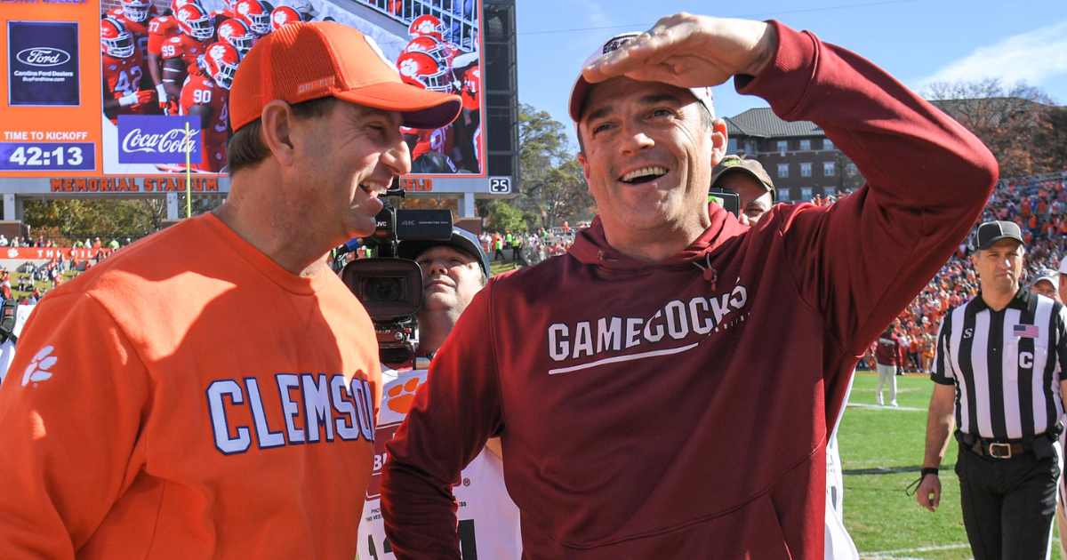 The stakes for South Carolina-Clemson just got a lot more interesting: ‘It is the best rivalry’