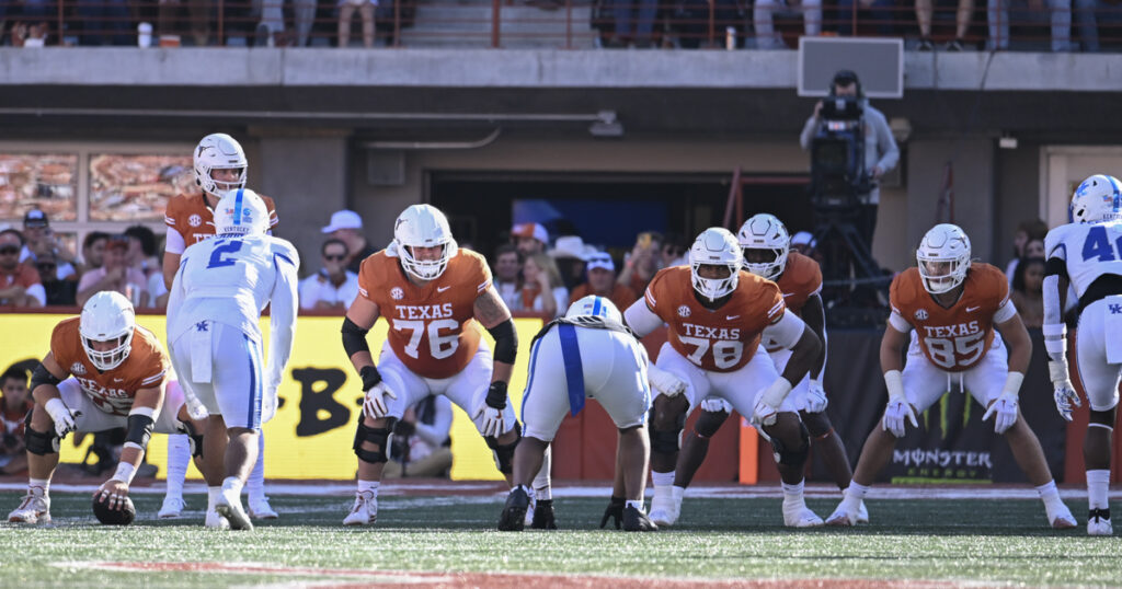 Texas O-line