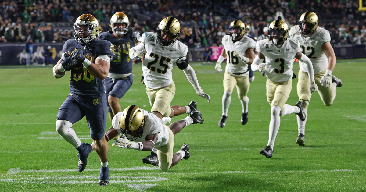 92 days until Notre Dame football: Can Aneyas Williams be a breakaway back?