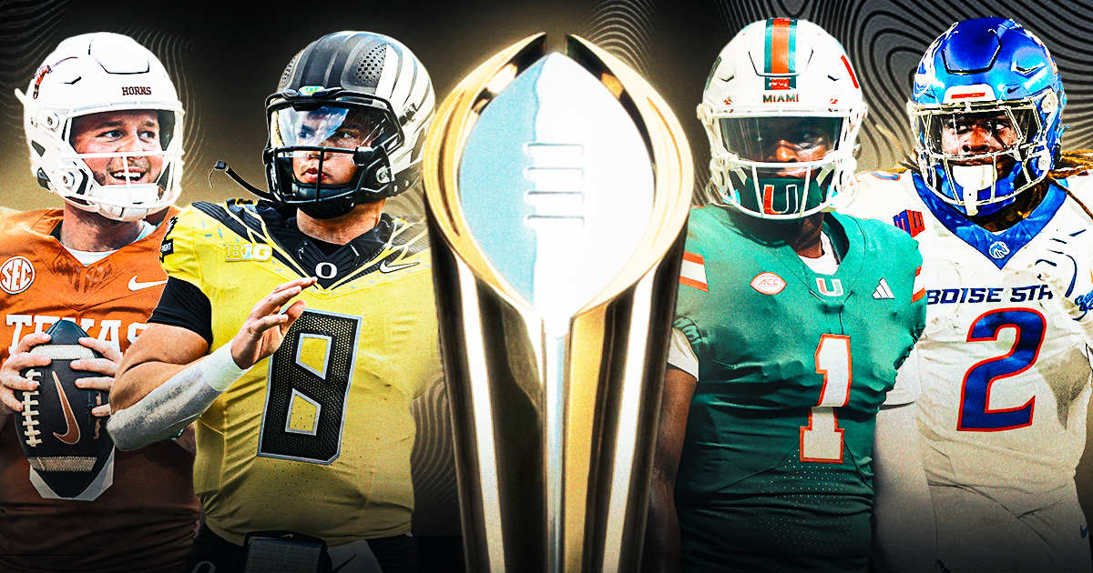 Projecting the fourth College Football Playoff Top 25, 12-team bracket