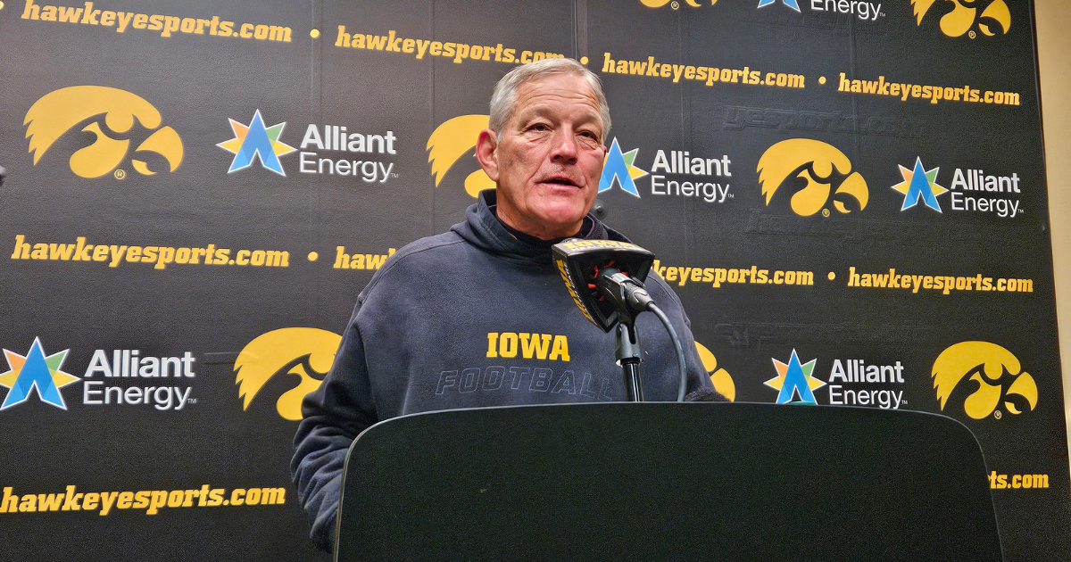 Kirk Ferentz on a classic Iowa football win