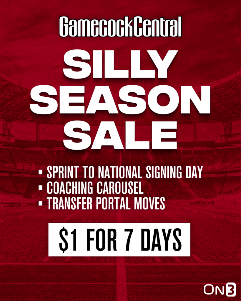 Join GamecockCentral for our best Silly Season Sale! Coverage of South Carolina football's early signing period, transfer portal moves, and coaching changes!