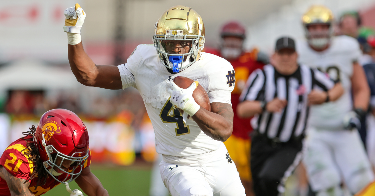 Jeremiyah Love and who else? Where Notre Dame players are projected in way-too-early 2026 NFL mock drafts