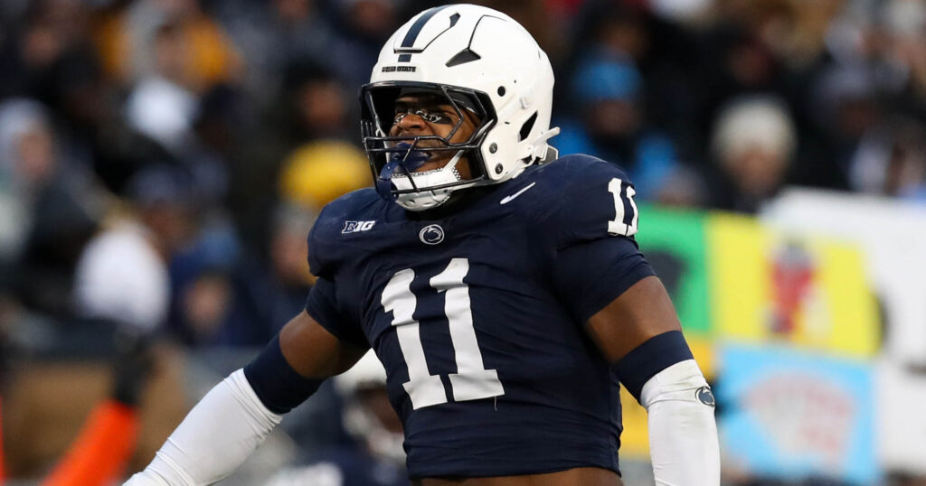 Penn State Nittany Lions defensive end Abdul Carter.