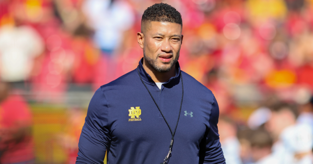 Notre Dame coach Marcus Freeman NFL head coaching candidate