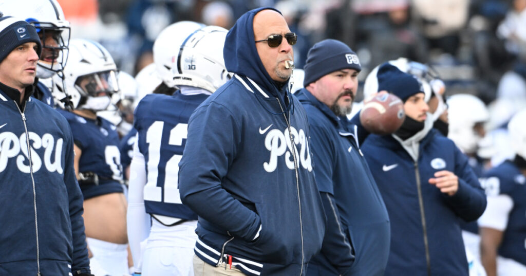 Penn State head coach James Franklin (Photo credit: Steve Manuel/BWI)