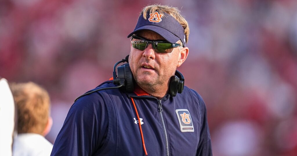 Auburn head coach Hugh Freeze