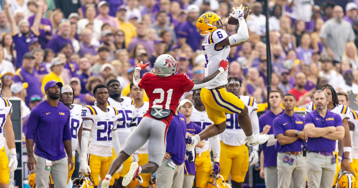 LSU WR Shelton Sampson Jr. plans to enter the transfer portal On3