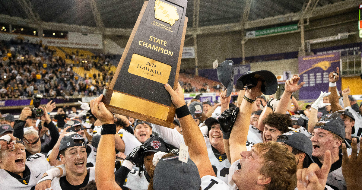 Iowa High School Football Crowns 2024 State Champions On3