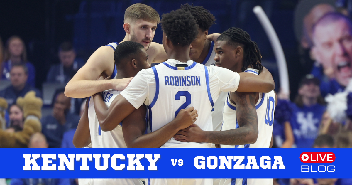 LIVE BLOG: Kentucky vs. Gonzaga