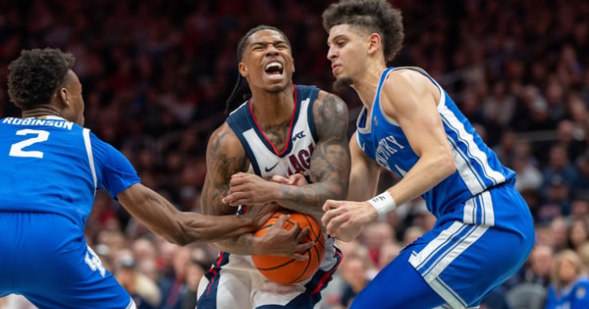 Watch the Tape: Kentucky Comes Back to Defeat the Gonzaga Bulldogs 90 ...